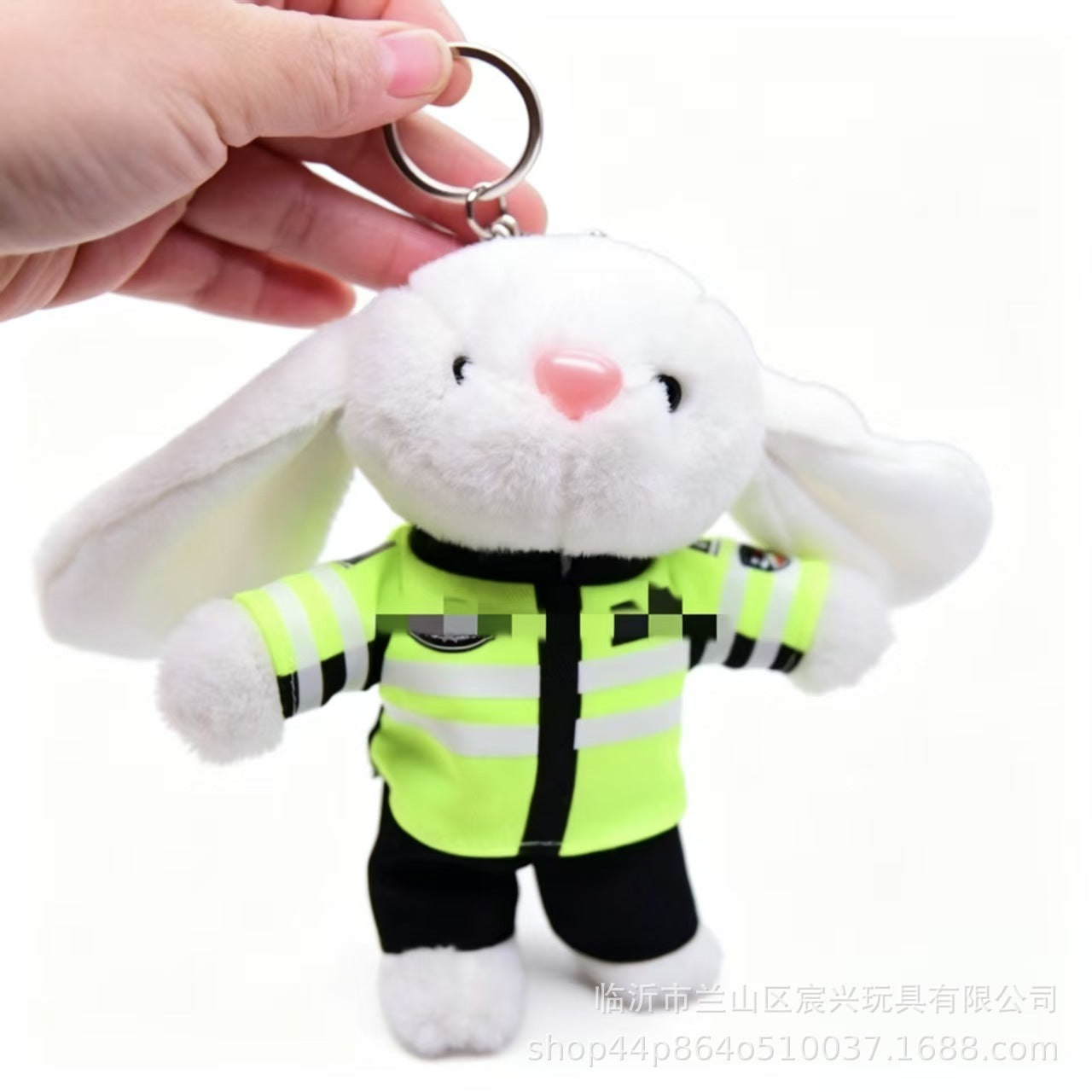Cartoon Style Bear Plush Stuffed Animal Toy Keychain, Soft And Cuddly Plush Doll For Kids