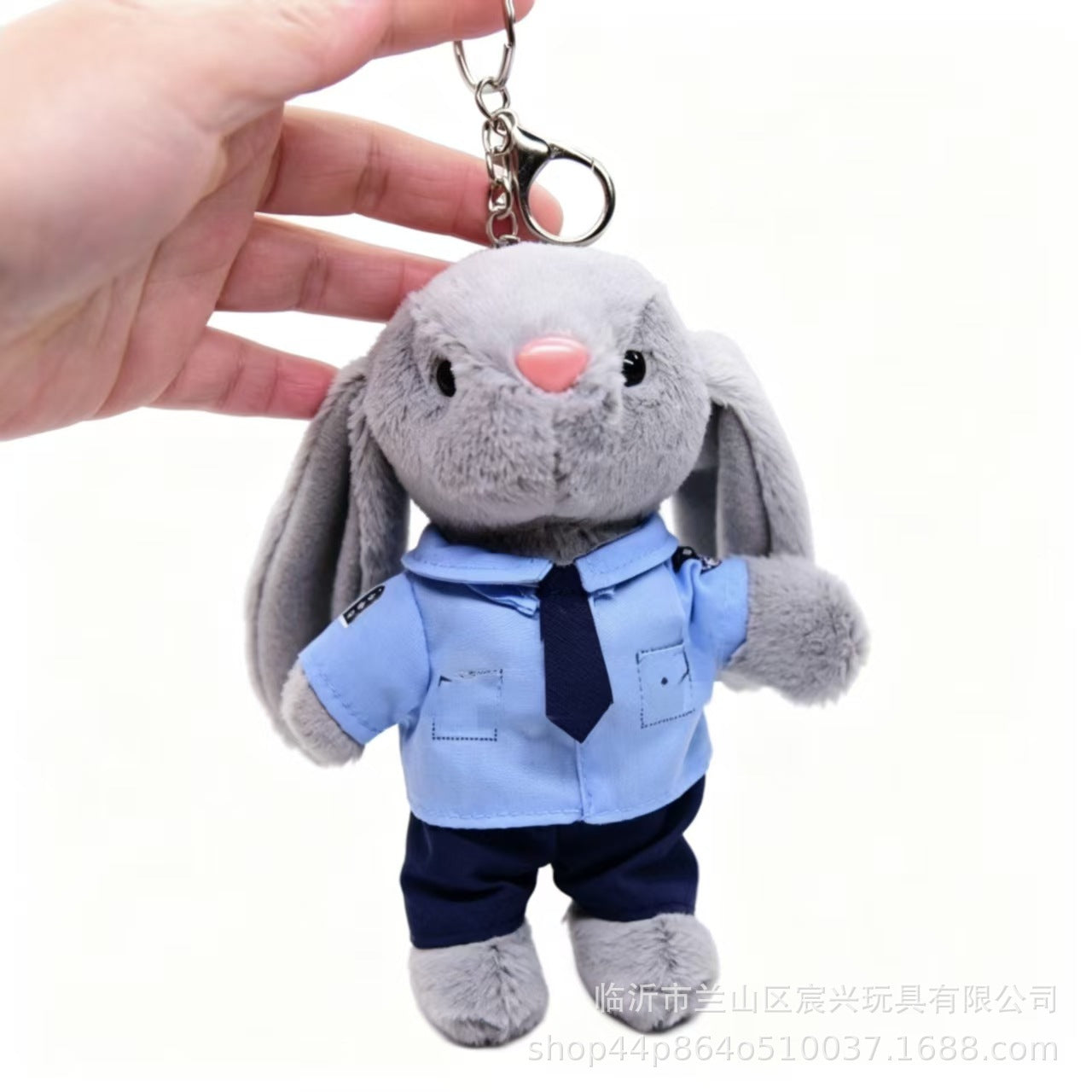 Cartoon Style Bear Plush Stuffed Animal Toy Keychain, Soft And Cuddly Plush Doll For Kids