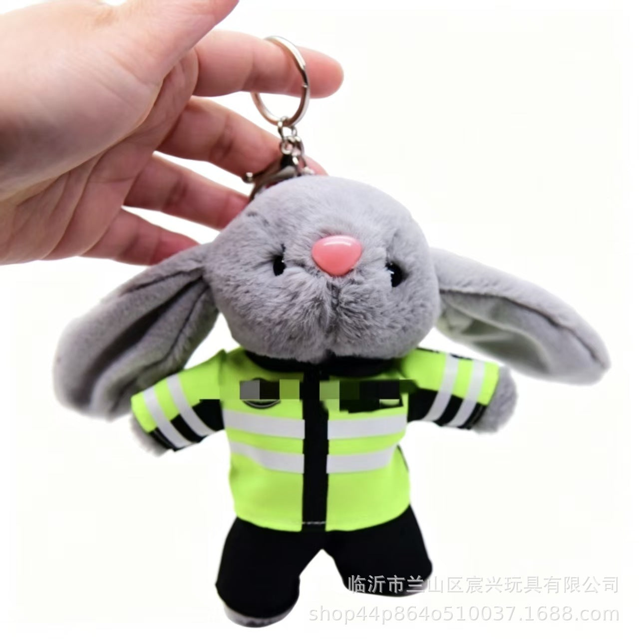 Cartoon Style Bear Plush Stuffed Animal Toy Keychain, Soft And Cuddly Plush Doll For Kids