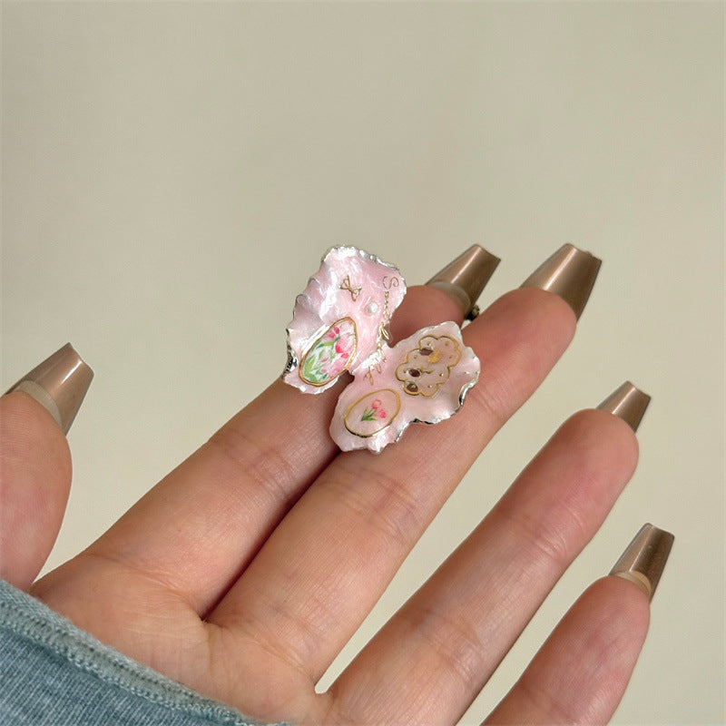 Butterfly Ring For Summer In Colour Metal Featuring Enamel Craftsmanship