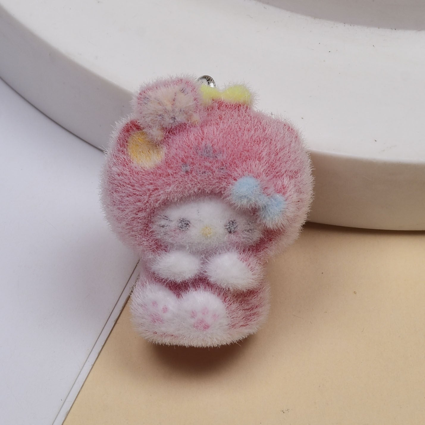 Cute Lemon Resin Pendant With Flocking Technique, Jewelry Accessories