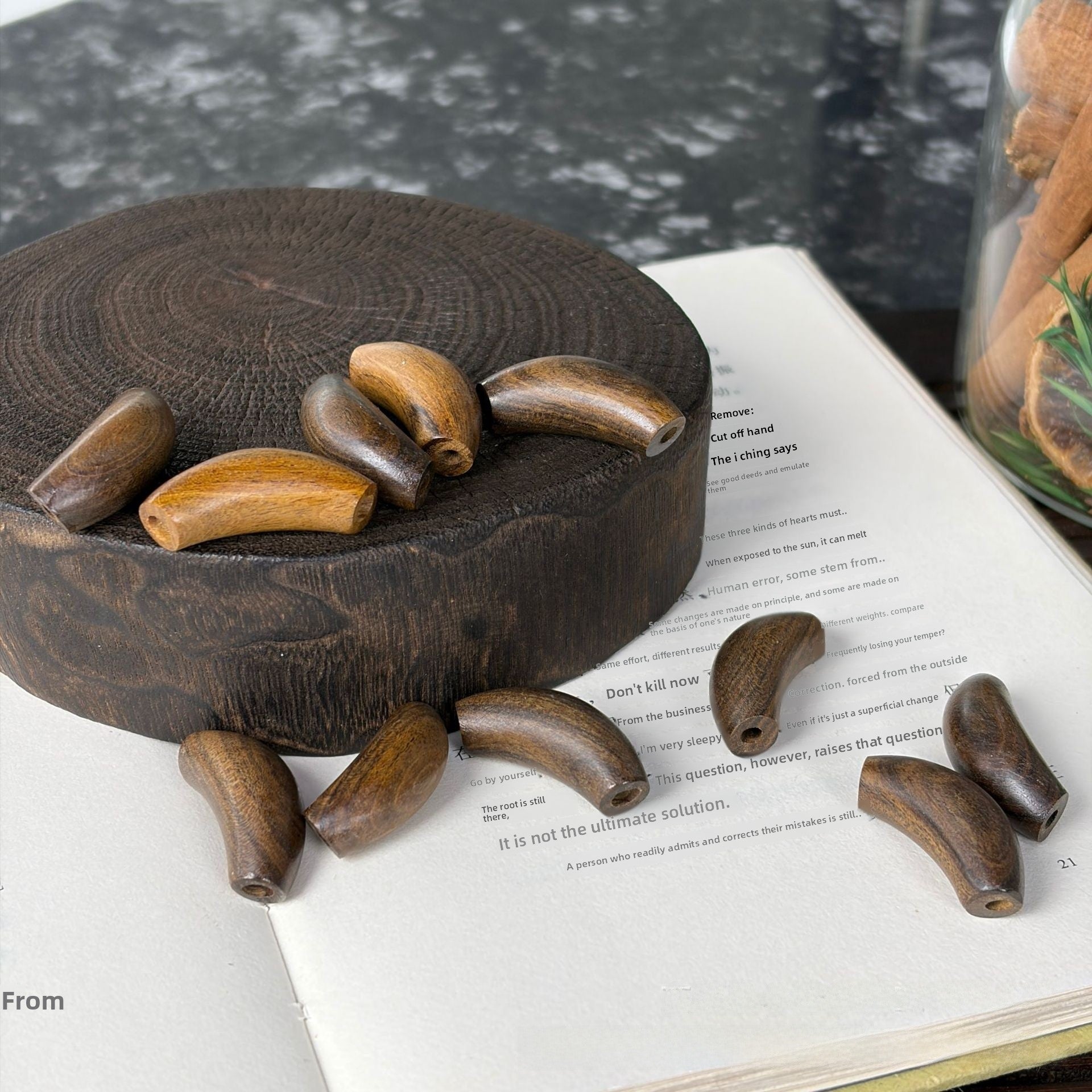 Handmade Wood Beads For Jewelry Making In Ethnic Style, Perfect For DIY Accessories