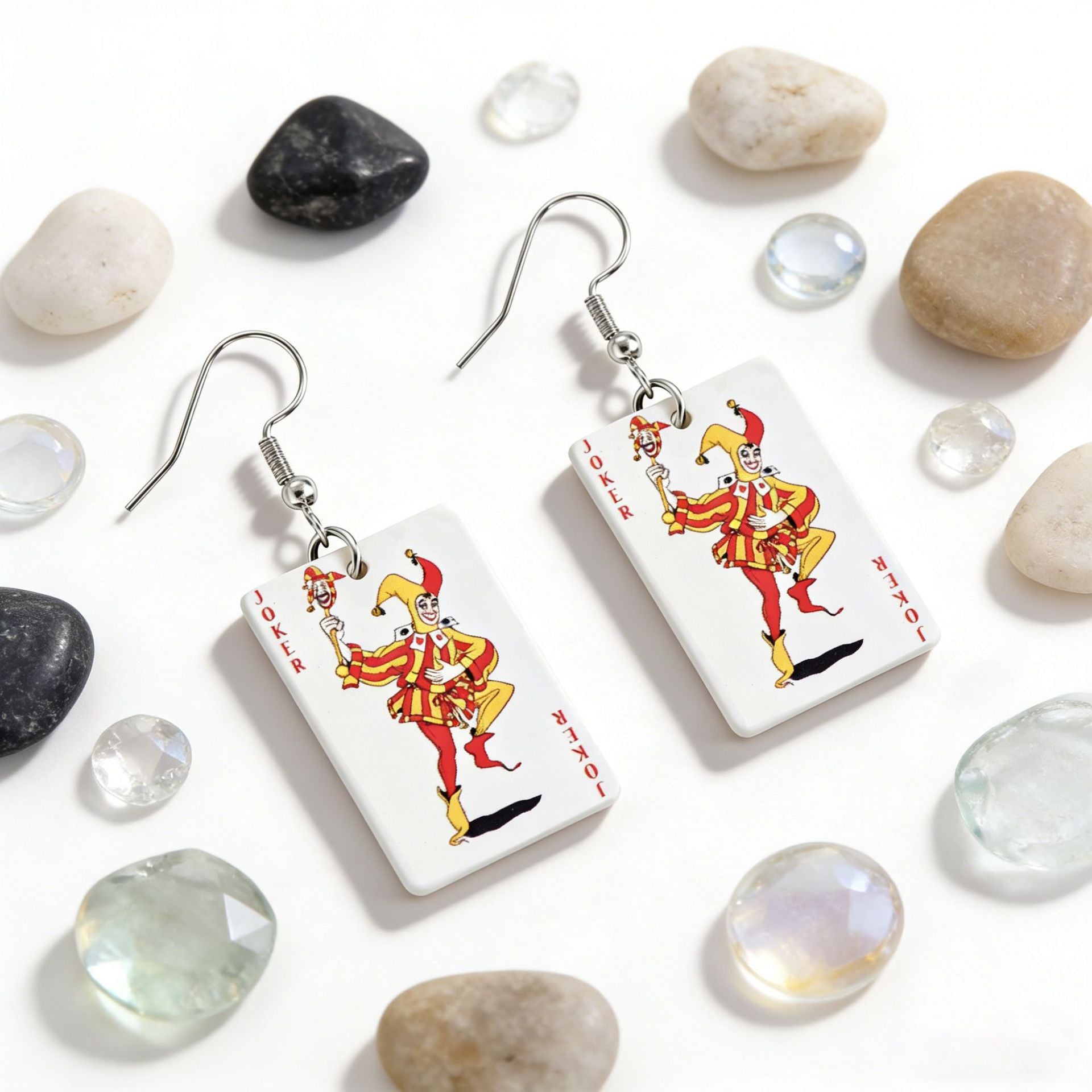 Acrylic Card Earrings For Women With Iron Ear Pins, Stylish And Lightweight Design