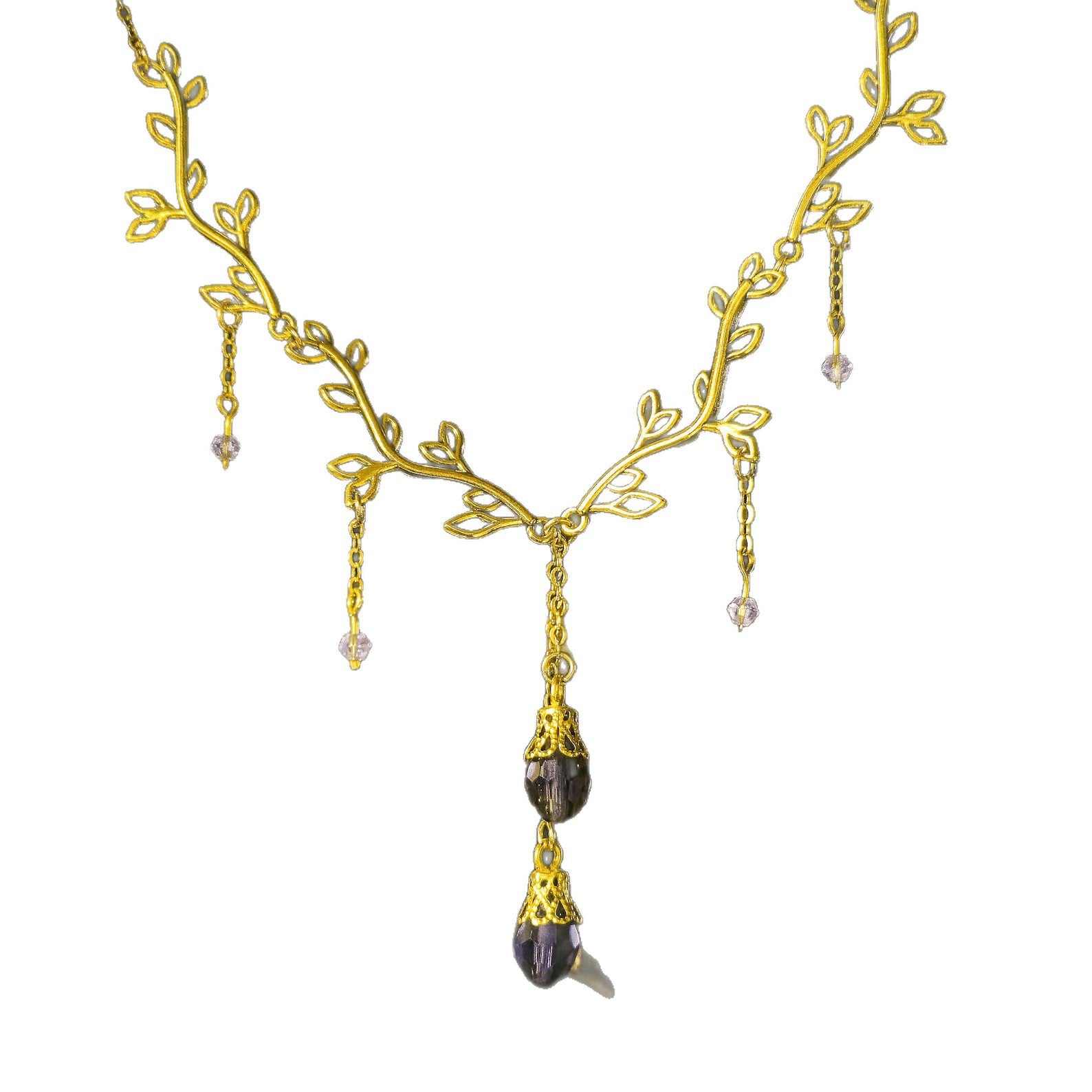 Bohemian Vine Pendant In Gold Featuring Durable Zinc Alloy Material