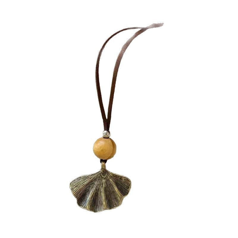 Ethnic Style Bow Tie Sweater Chain Necklace For Women In Mixed Materials Featuring Alloy Pendant, Perfect For Casual Wear