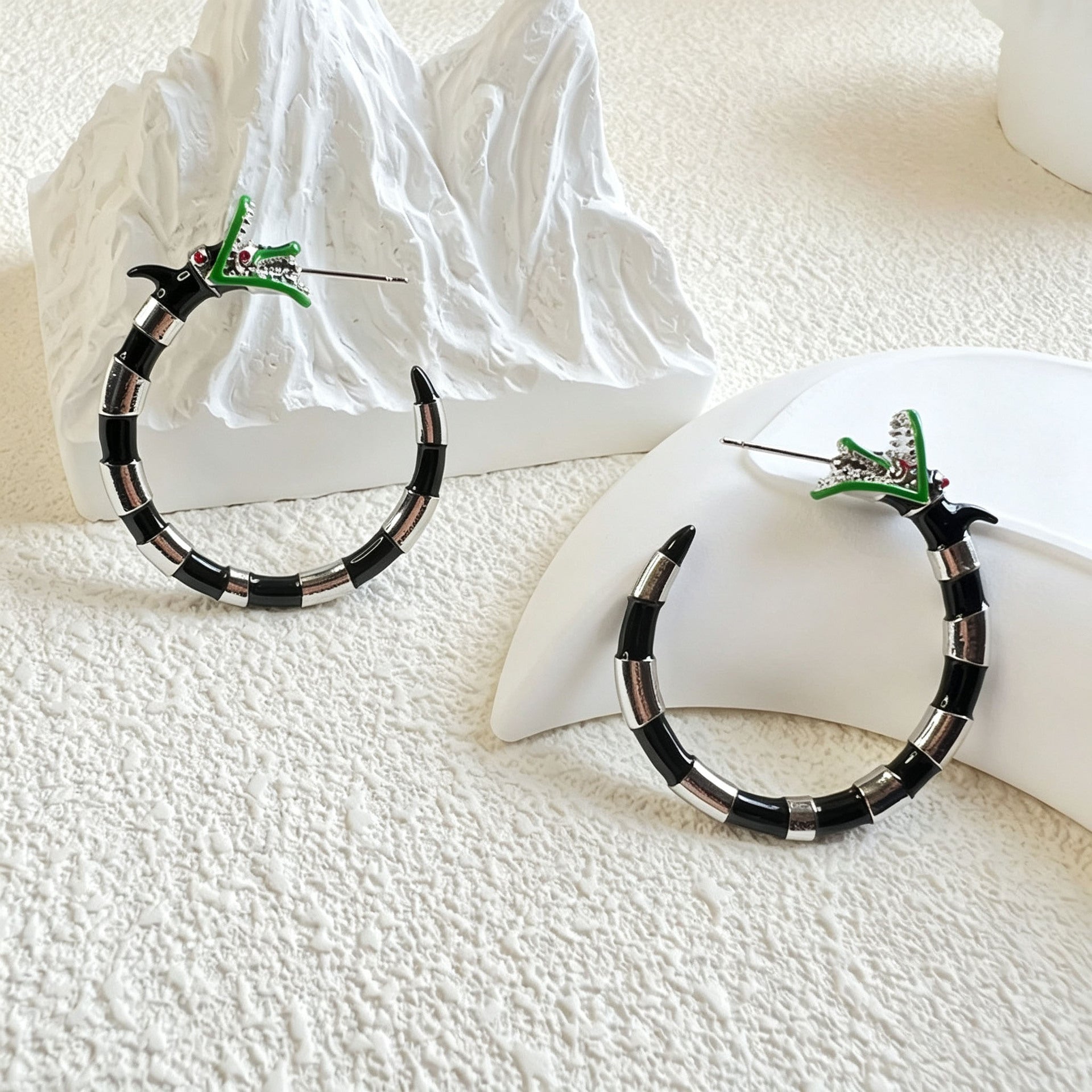 Funny Insect Earrings For Women Featuring Stoving Varnish Craft And 304 Stainless Steel Ear Pins