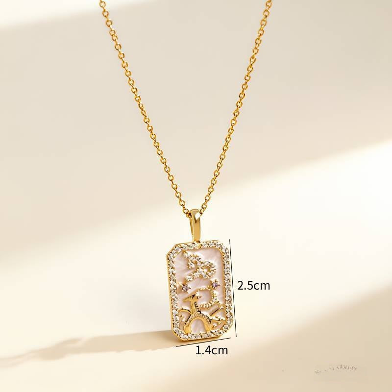 Aries Gold Necklace For Women Featuring Copper Pendant With Durable Cable Chain