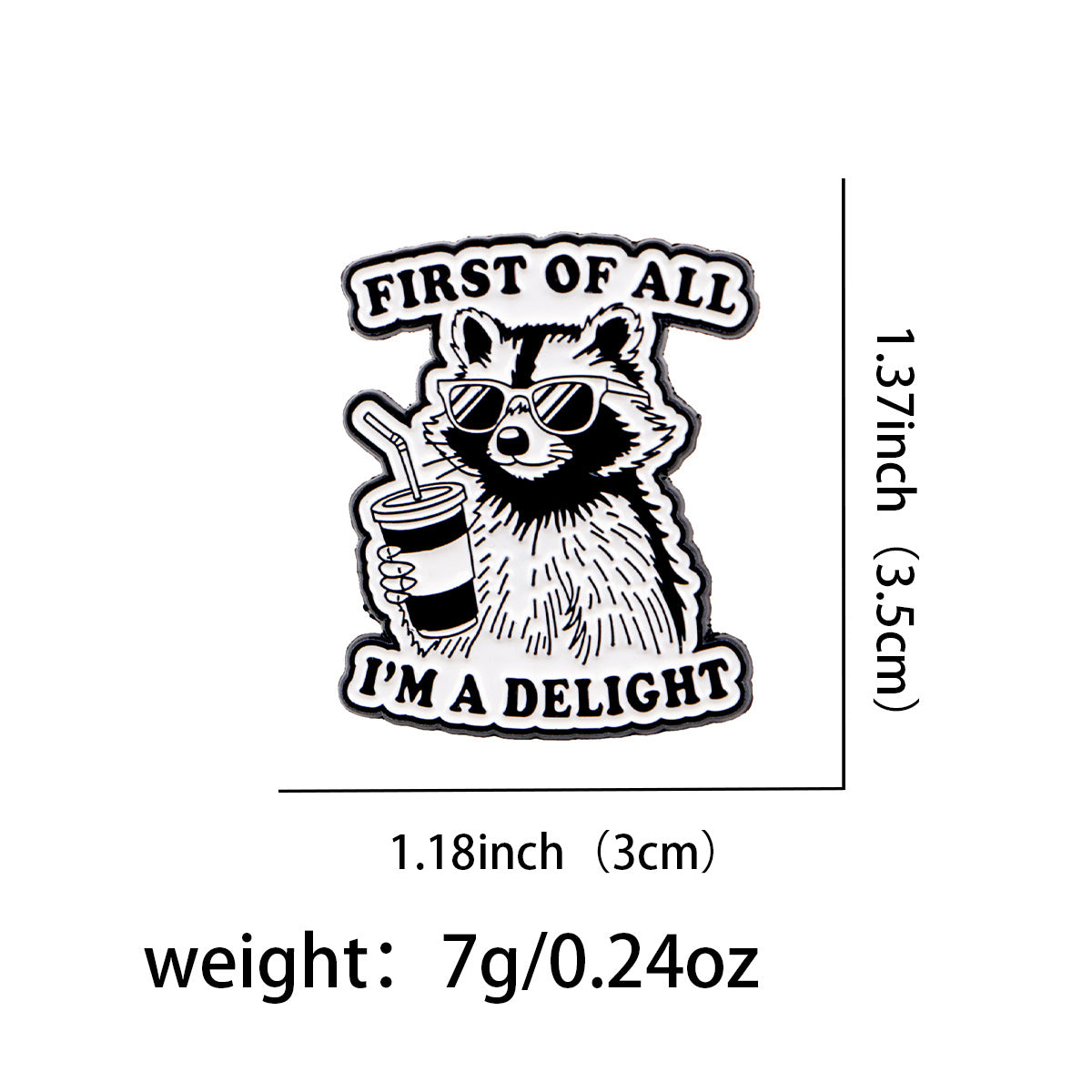 Animal Pin Made Of Durable Zinc Alloy, Perfect For Collectors And Accessories