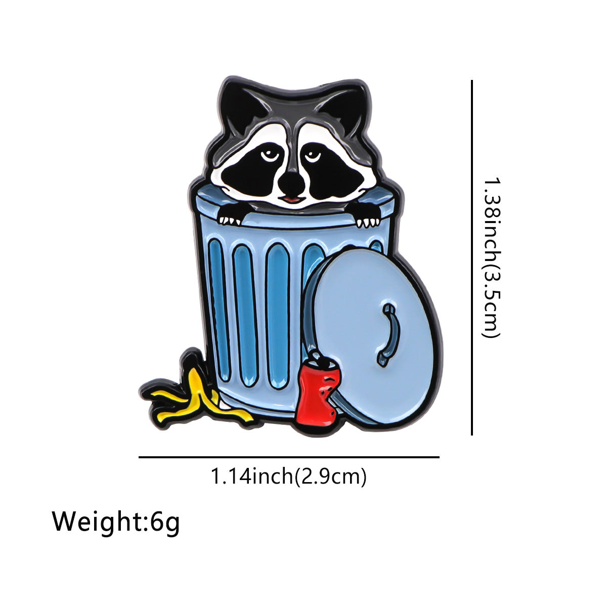 Animal Pin Made Of Durable Zinc Alloy, Perfect For Collectors And Accessories