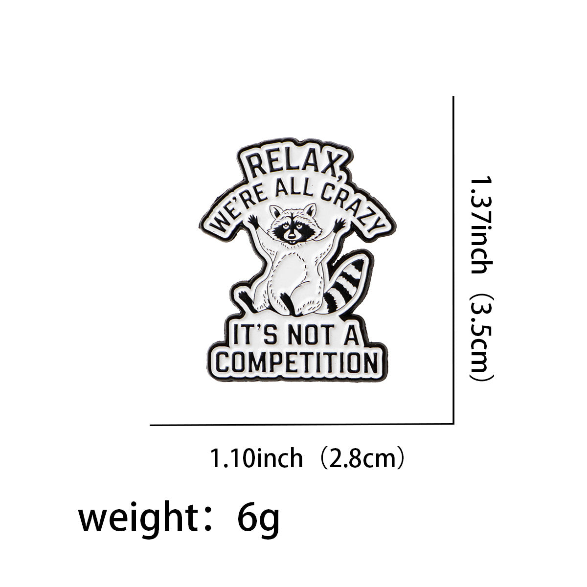 Animal Pin Made Of Durable Zinc Alloy, Perfect For Collectors And Accessories
