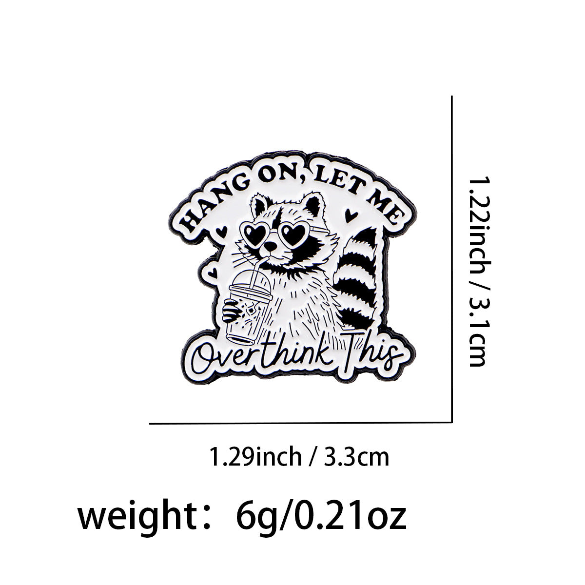 Animal Pin Made Of Durable Zinc Alloy, Perfect For Collectors And Accessories