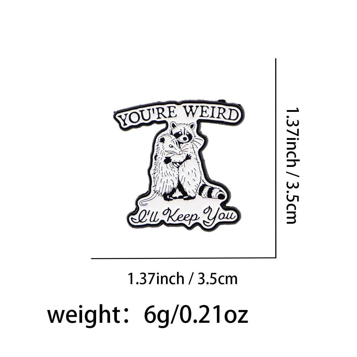 Animal Pin Made Of Durable Zinc Alloy, Perfect For Collectors And Accessories