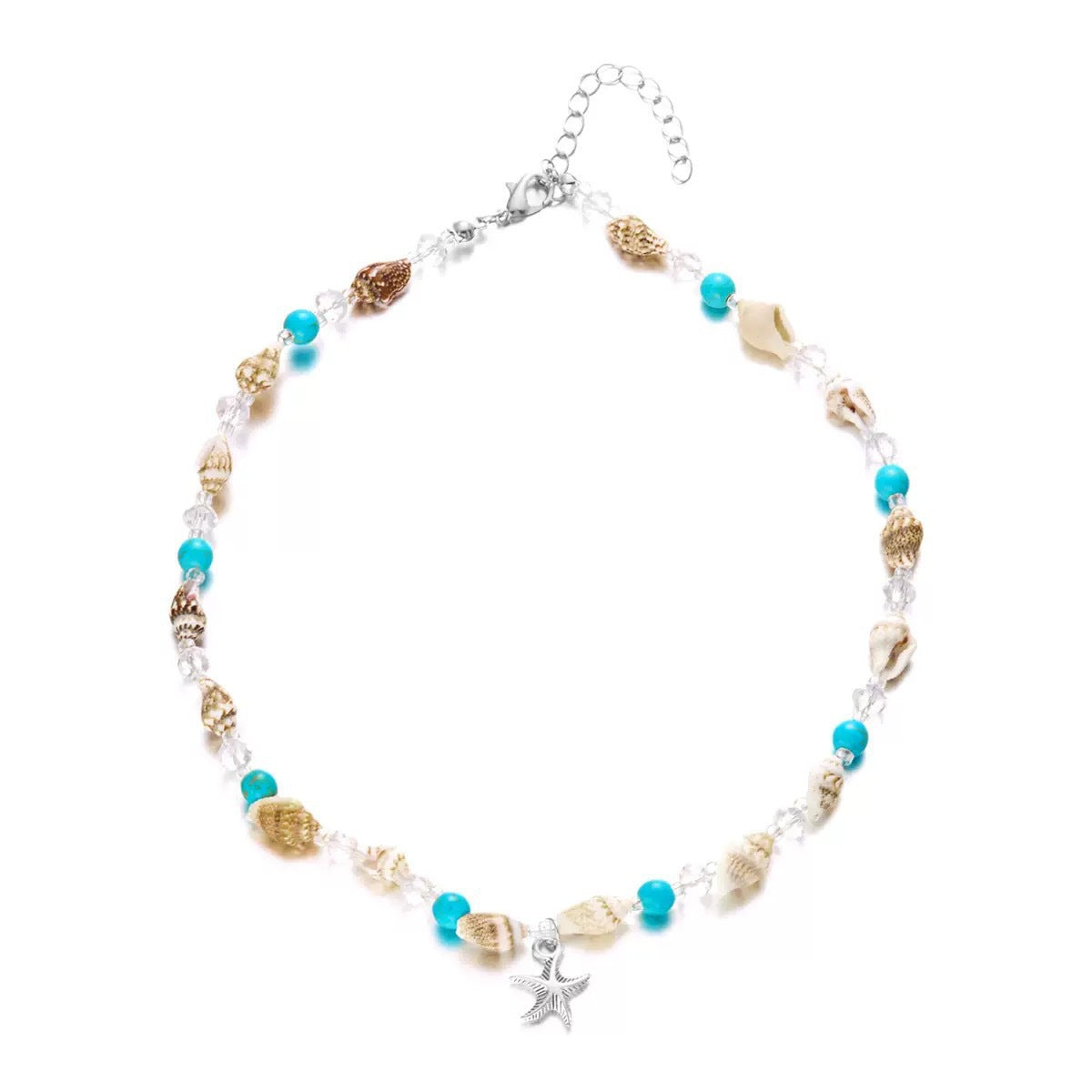 Bohemian Starfish Necklace For Women With Zinc Alloy Pendant, Perfect For Business Occasions