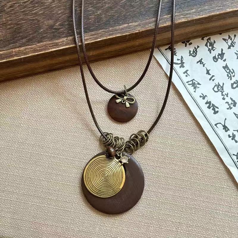 Bohemian Butterfly Tassel Necklace For Women In Mixed Materials, Perfect For Casual Wear
