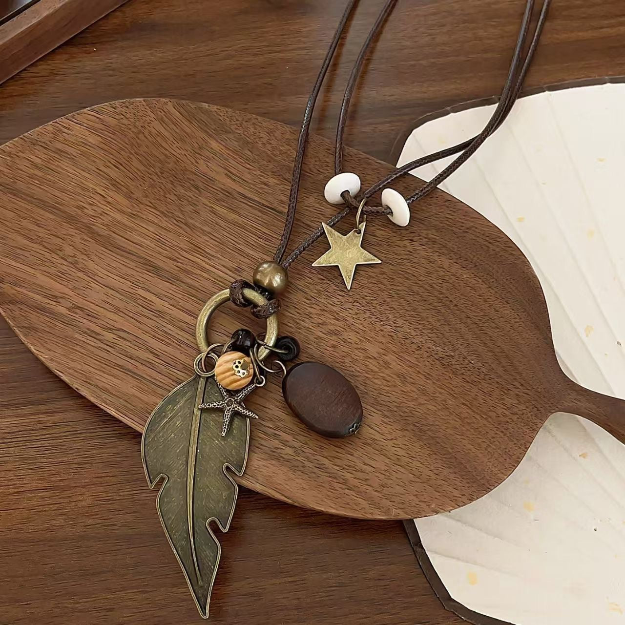 Bohemian Butterfly Tassel Necklace For Women In Mixed Materials, Perfect For Casual Wear