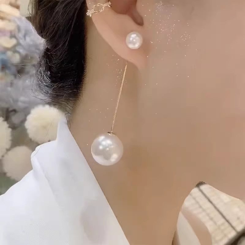 Gold Tassel Earrings For Women Featuring Alloy Craft And Copper Ear Pins
