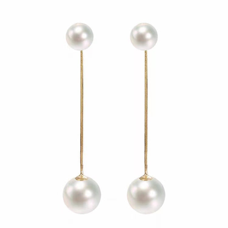 Gold Tassel Earrings For Women Featuring Alloy Craft And Copper Ear Pins