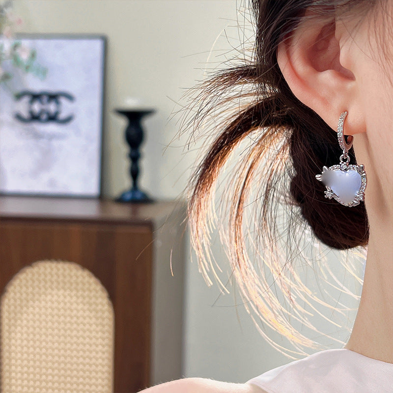Butterfly Earrings For Women In Gold Featuring Electroplated Finish And Copper Ear Pins With Sweet Style