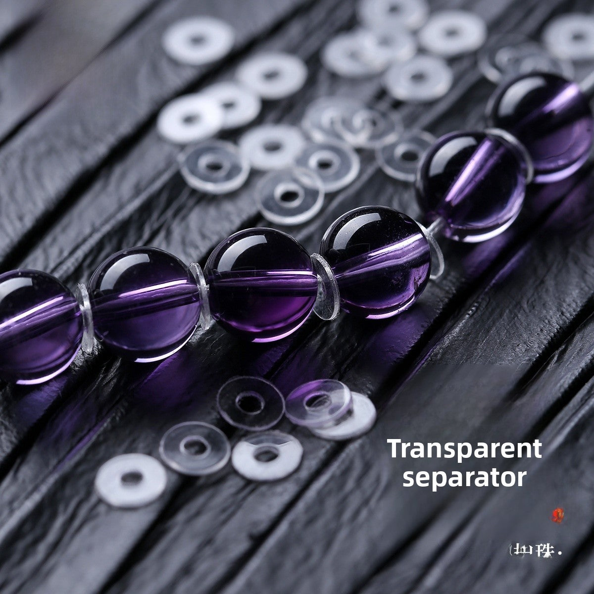 Geometric Silica Gel Spacer Bars With Hole Size 1~1.9mm In Transparent For Jewelry Accessories, Commute Style