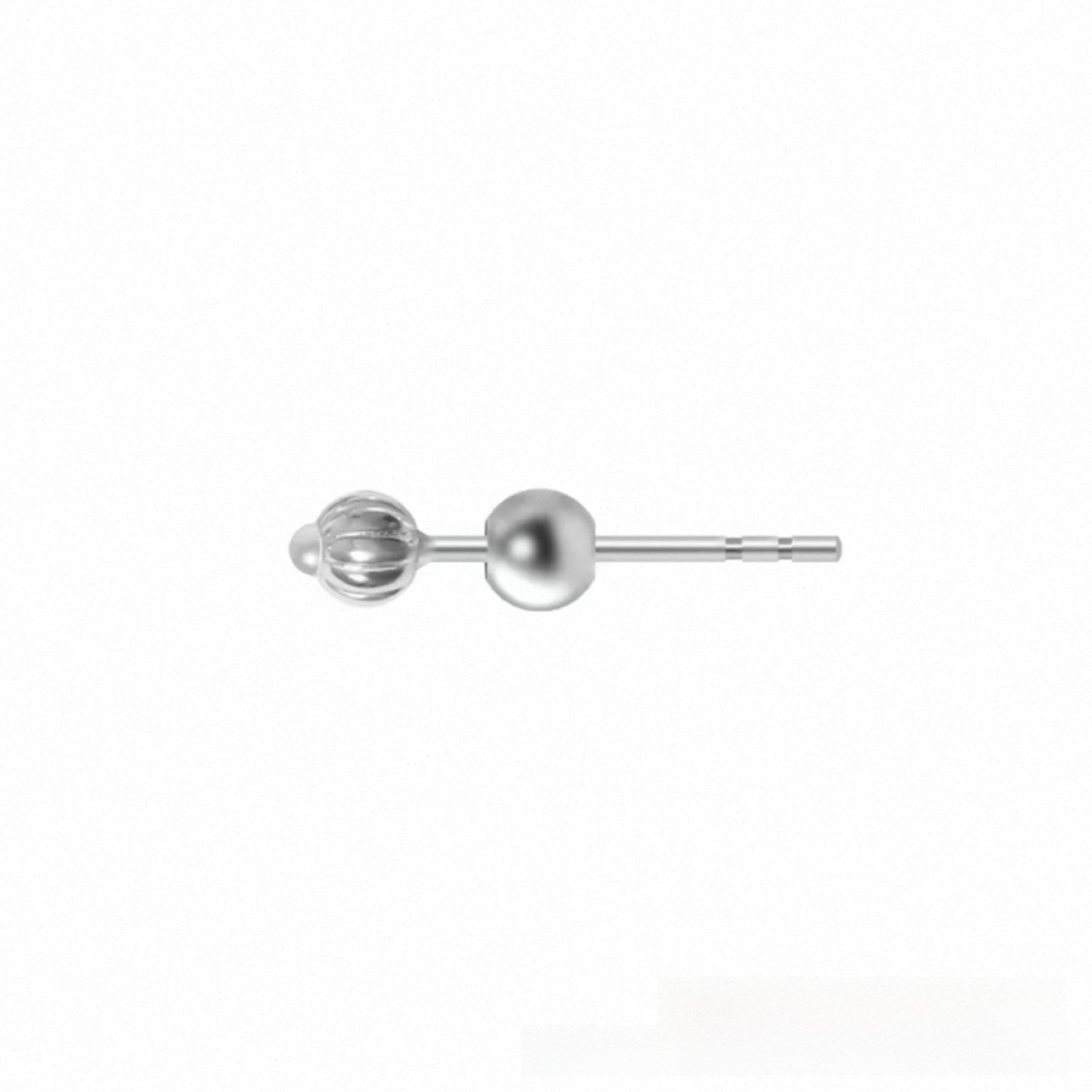 Freshwater Pearl Flowers Stud Earrings In 925 Sterling Silver With Retro Style For Women