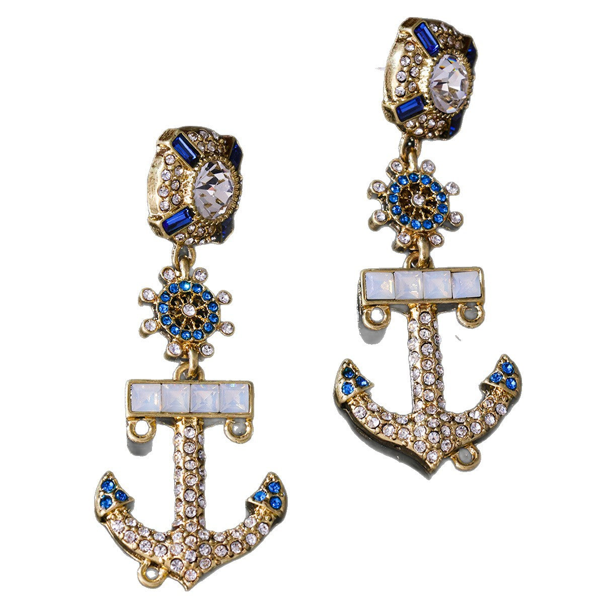 Baroque Style Drop Earrings With Copper Alloy And Baroque Pearl Inlay, Featuring 925 Sterling Silver Studs For Women