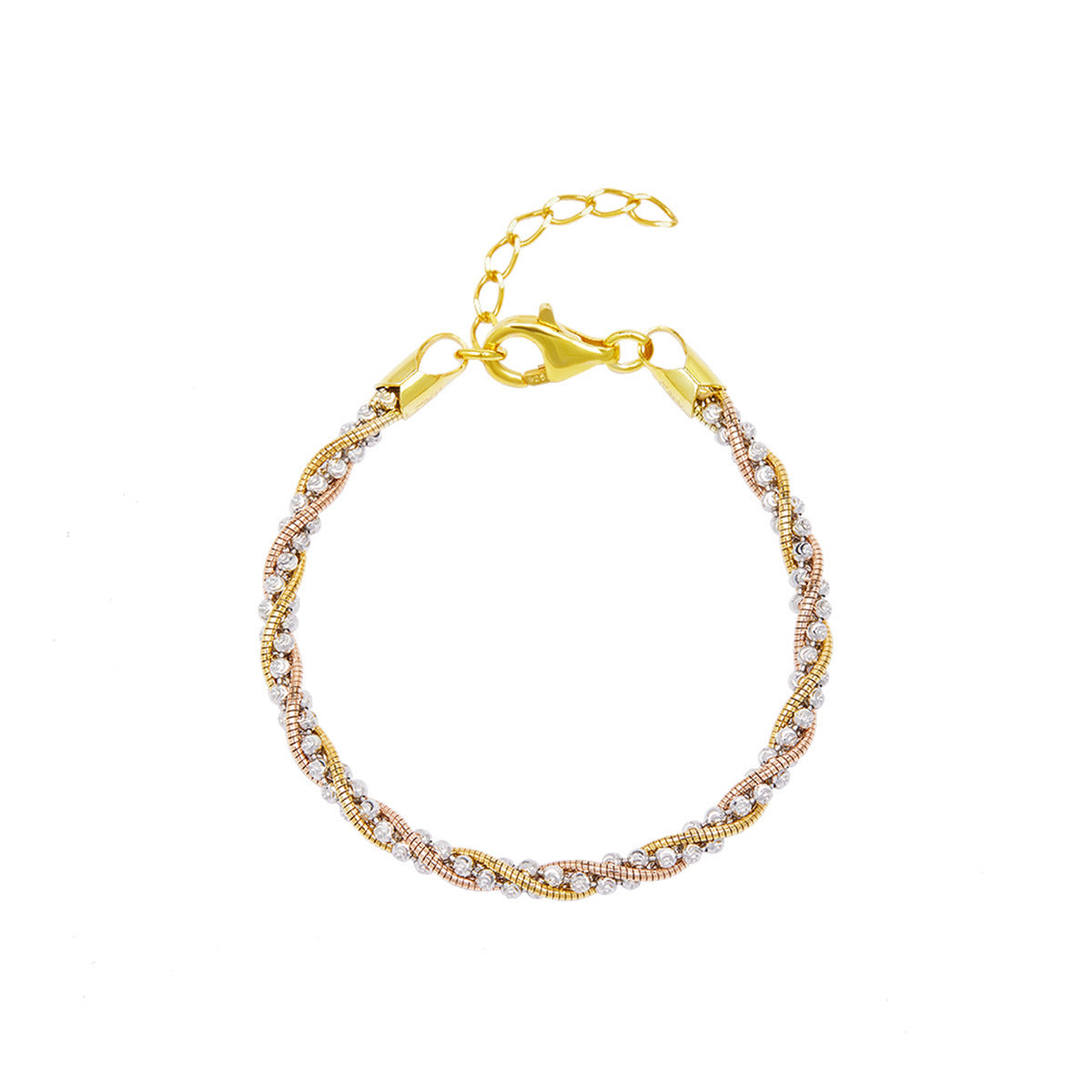 Moon Braid Bracelet For Women Featuring 925 Sterling Silver  Chain