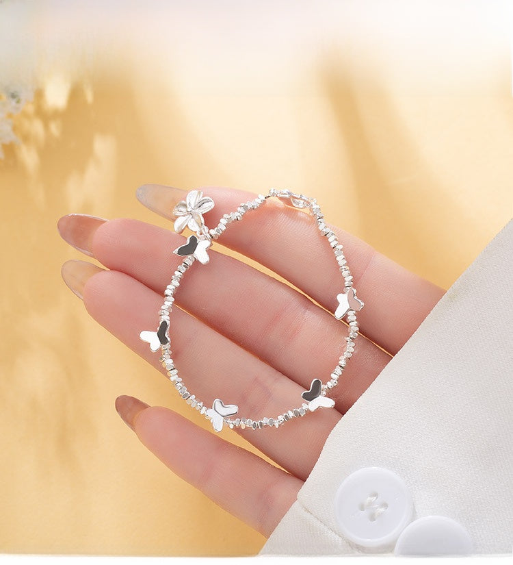 Butterfly Copper Bracelet For Women, Elegant Birthday Gift Jewelry