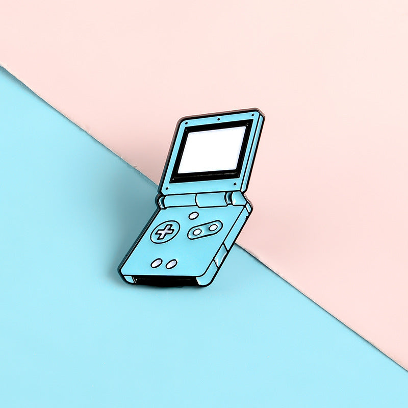 Game Console Pin Made Of Alloy Featuring Enamel Craftsmanship