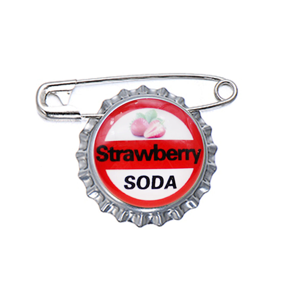 Handmade Alloy Fruit Pin With Unique Craftsmanship