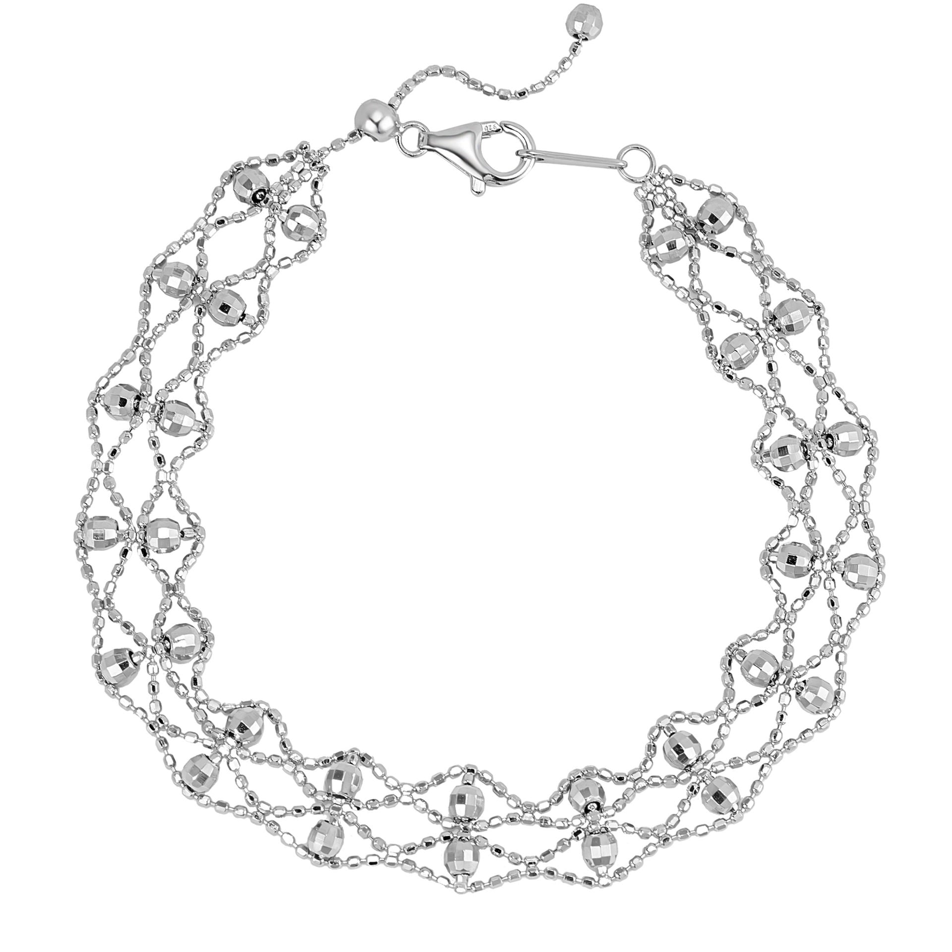 Lace Bracelets For Women In Vintage Style, Made Of 925 Sterling Silver With Electroplated Gold Plating
