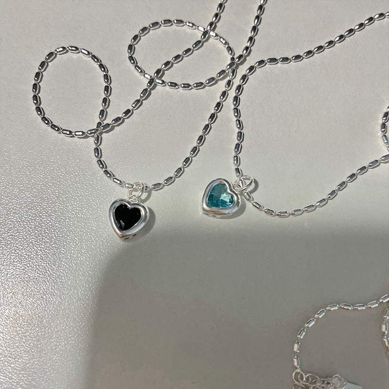 Heart Shape New Style Necklace For Women In Electroplated Copper Material