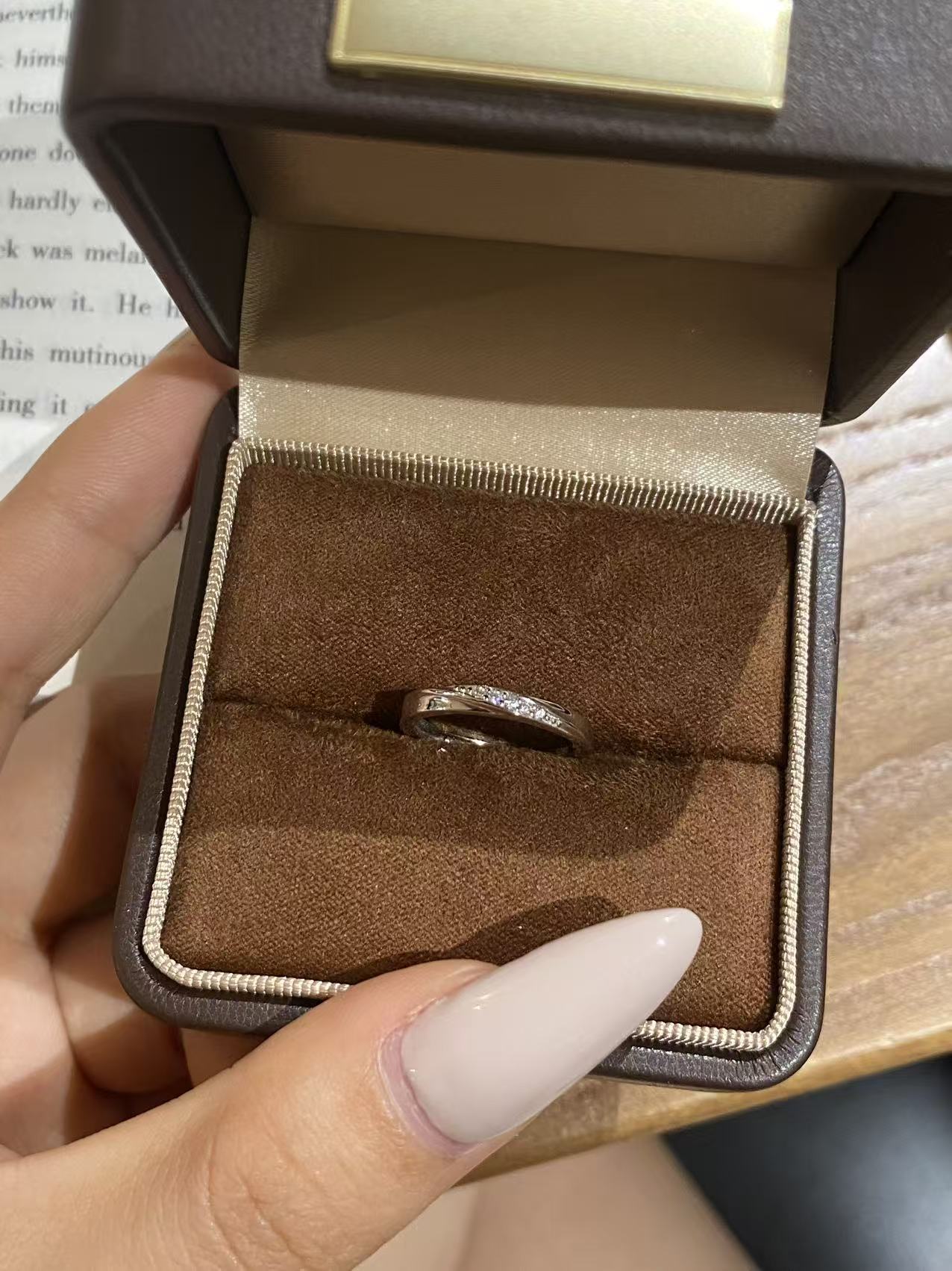 Infinity Couple Rings In 925 Sterling Silver, 1 Pair Silver Rings Perfect For Birthday Gift