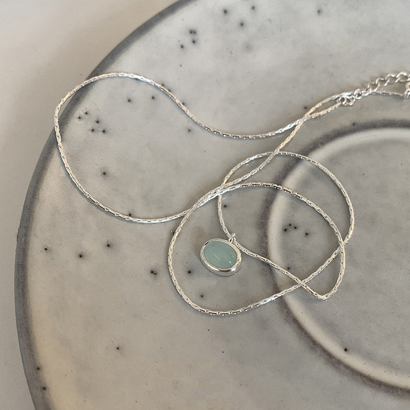 Heart Shape Necklace For Women With Copper Chain And Pendant, Featuring Electroplated Finish
