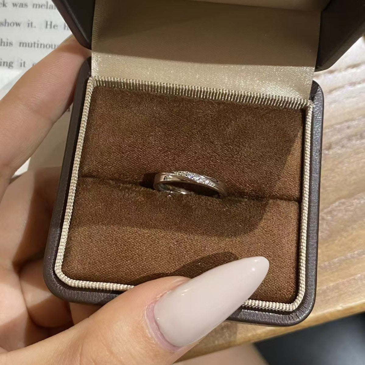 Infinity Couple Rings In 925 Sterling Silver, 1 Pair Silver Rings Perfect For Birthday Gift