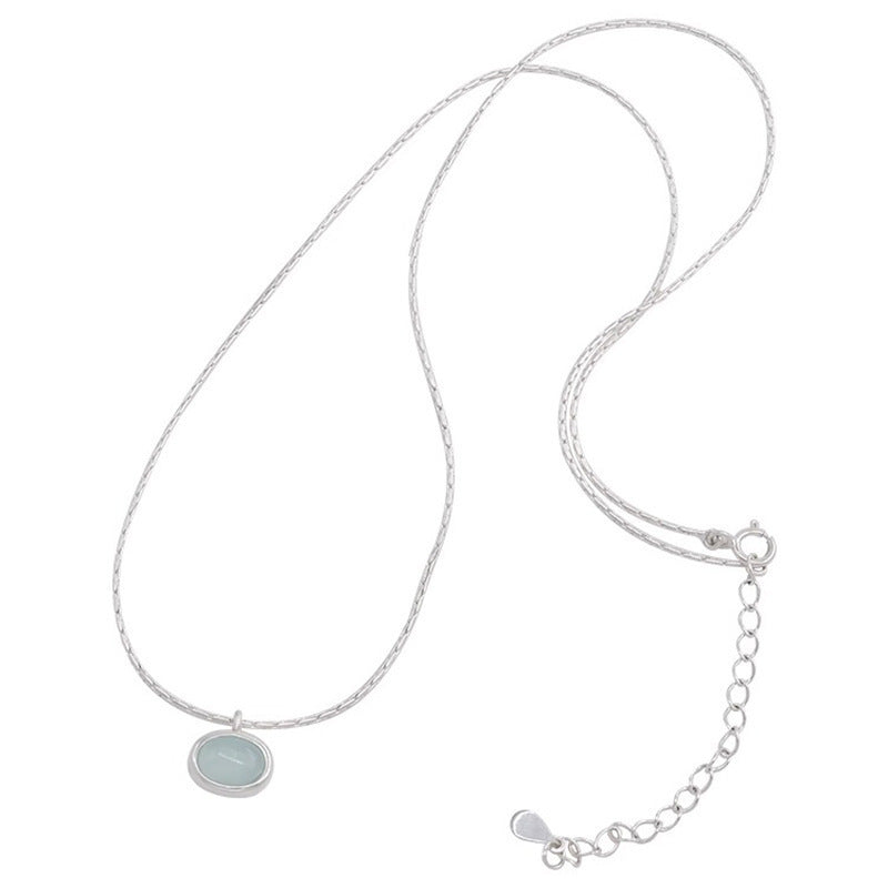 Heart Shape Necklace For Women With Copper Chain And Pendant, Featuring Electroplated Finish