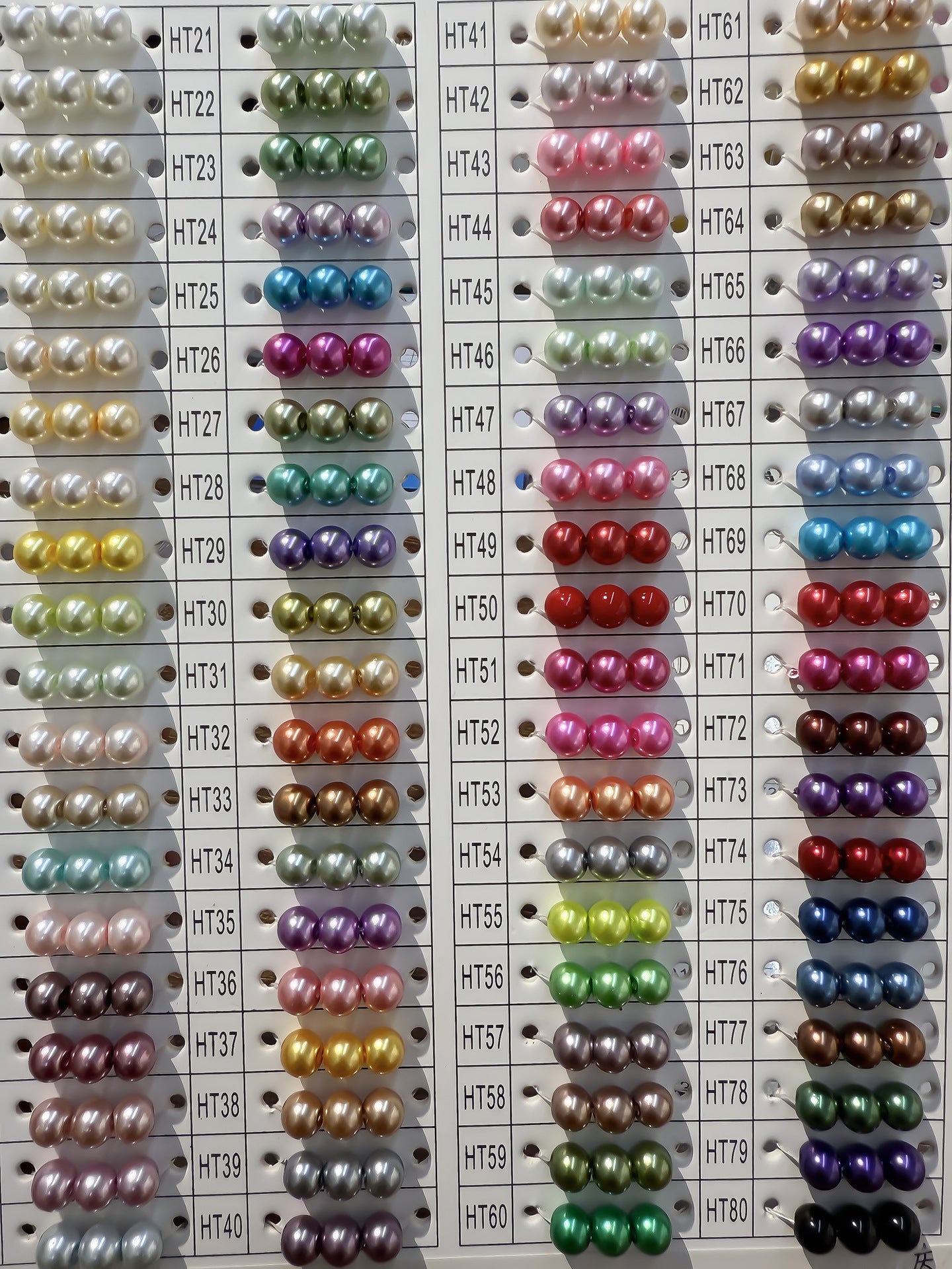 Handmade Smooth Polished Imitation Pearl Beads, Diameter 6 Mm, 10 PCS Package For Jewelry Making