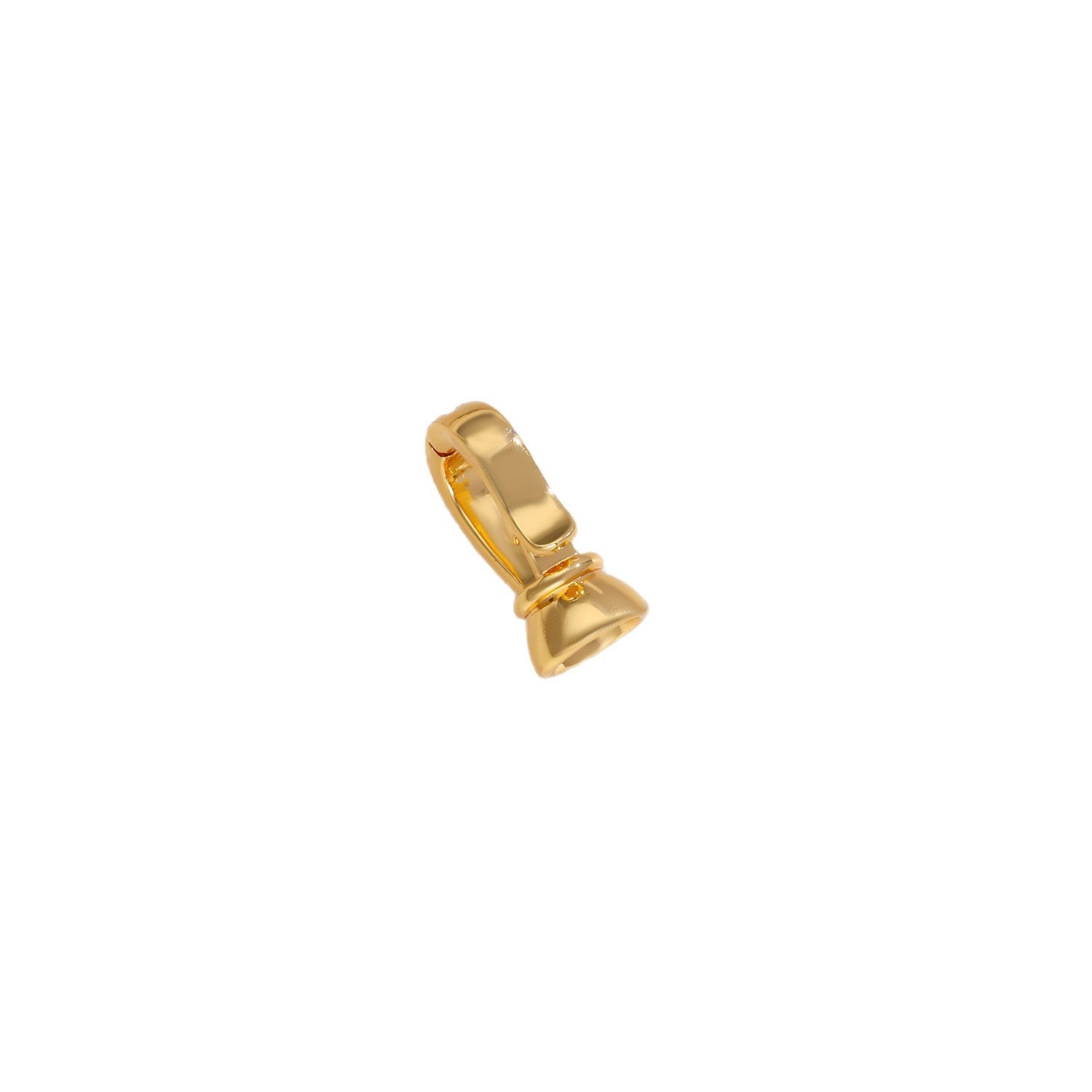 Geometric Copper Connectors With 18K Real Gold Plated Electroplated Finish In Modern Style Jewelry Accessories