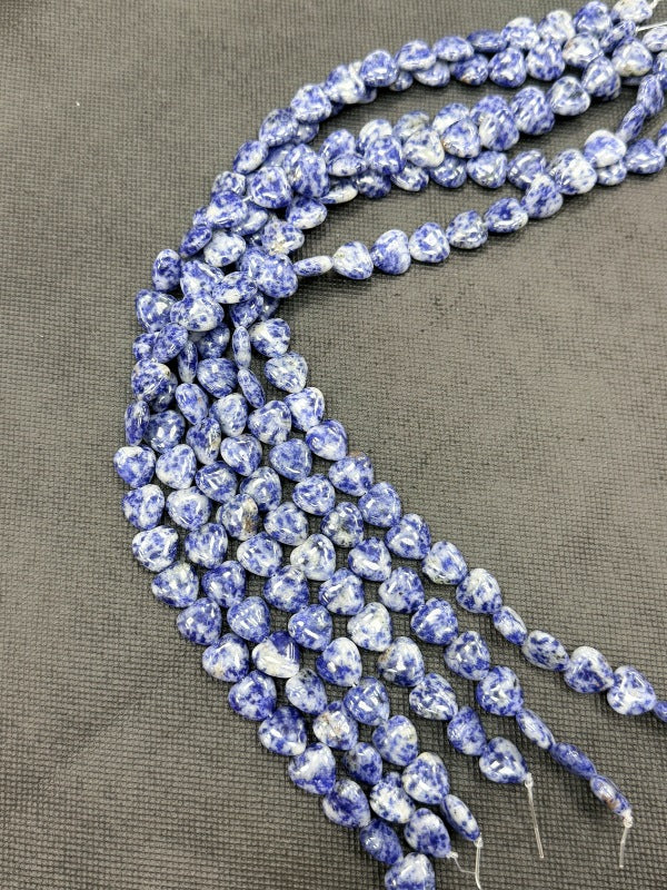 Heart Shape Polished February Birthstone Amethyst Beads In Sweet Style Jewelry Accessories