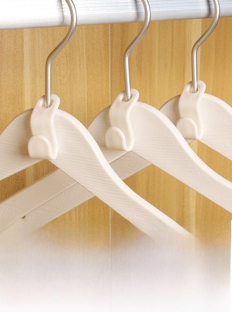 Modern Style Plastic Hooks With Buckle Craft, White Storage & Cleaning Wall Hooks For Organized Spaces
