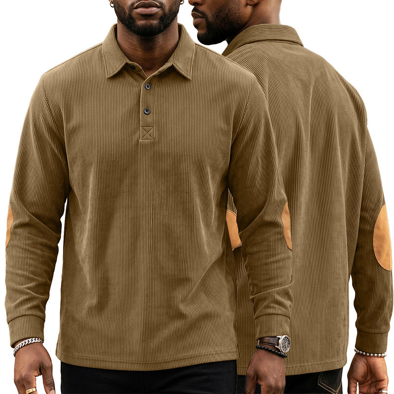 Men's Casual Light Grey Stripe Hoodie With Long Sleeve In Polyester Fabric