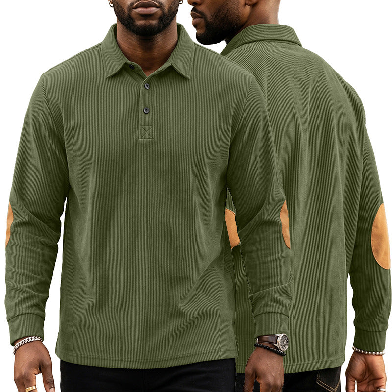 Men's Casual Light Grey Stripe Hoodie With Long Sleeve In Polyester Fabric