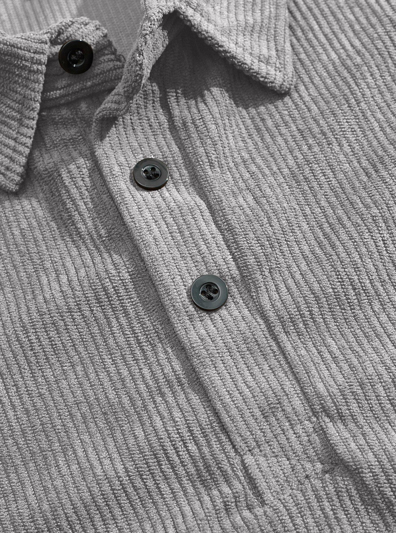 Men's Casual Light Grey Stripe Hoodie With Long Sleeve In Polyester Fabric
