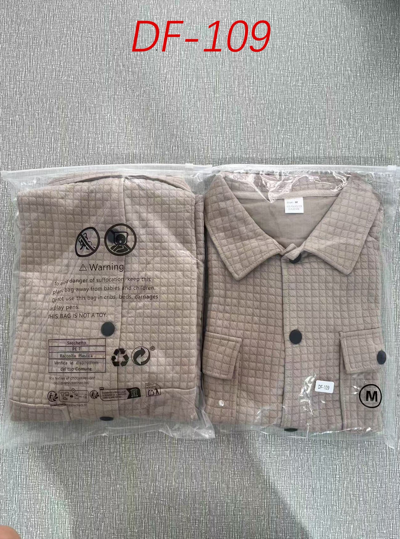 Men's Casual Solid Color Khaki Hoodie With Long Sleeve In Polyester Fabric