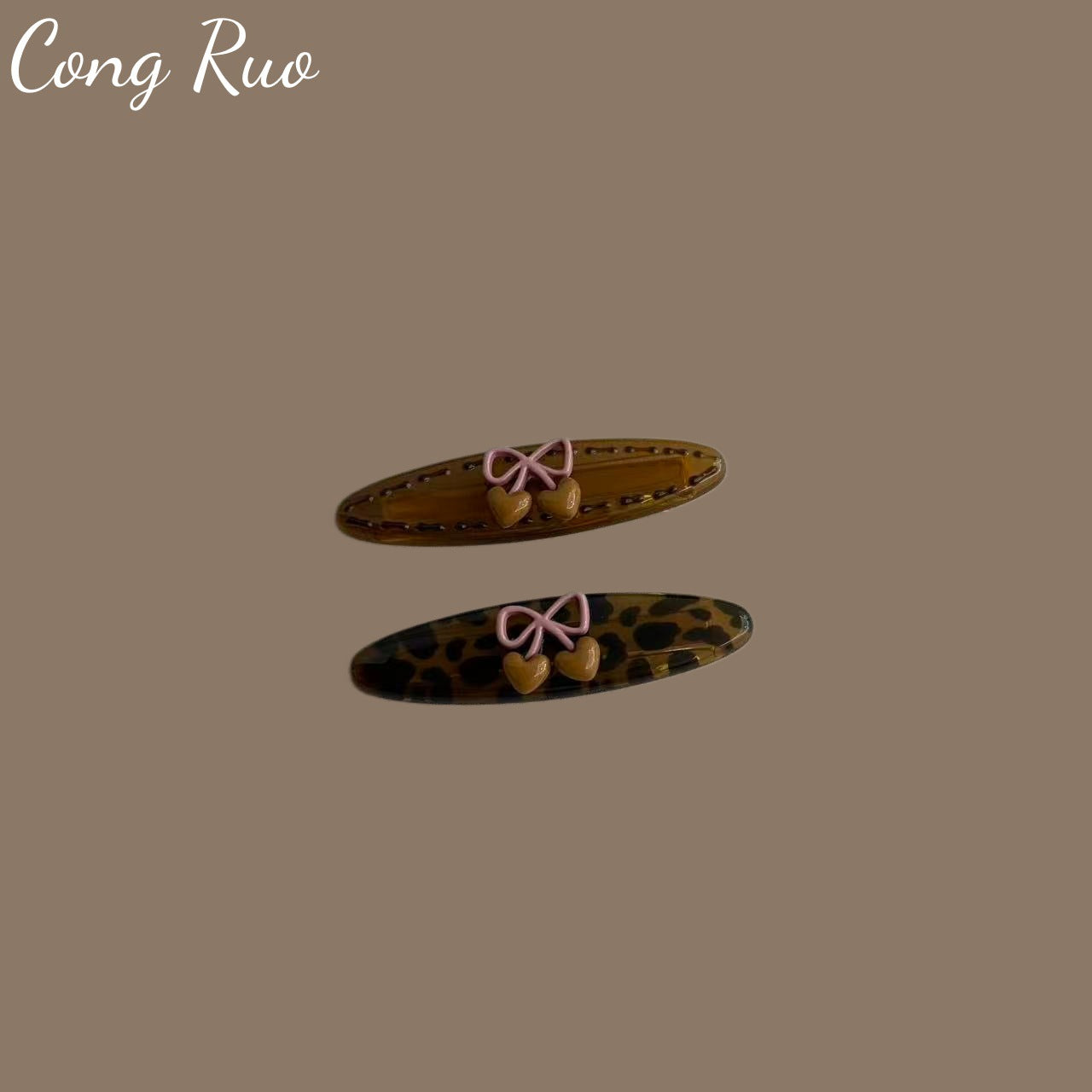 New Style Cherry Hairpin For Women Made Of Metal, Available In Colour, Perfect For Summer