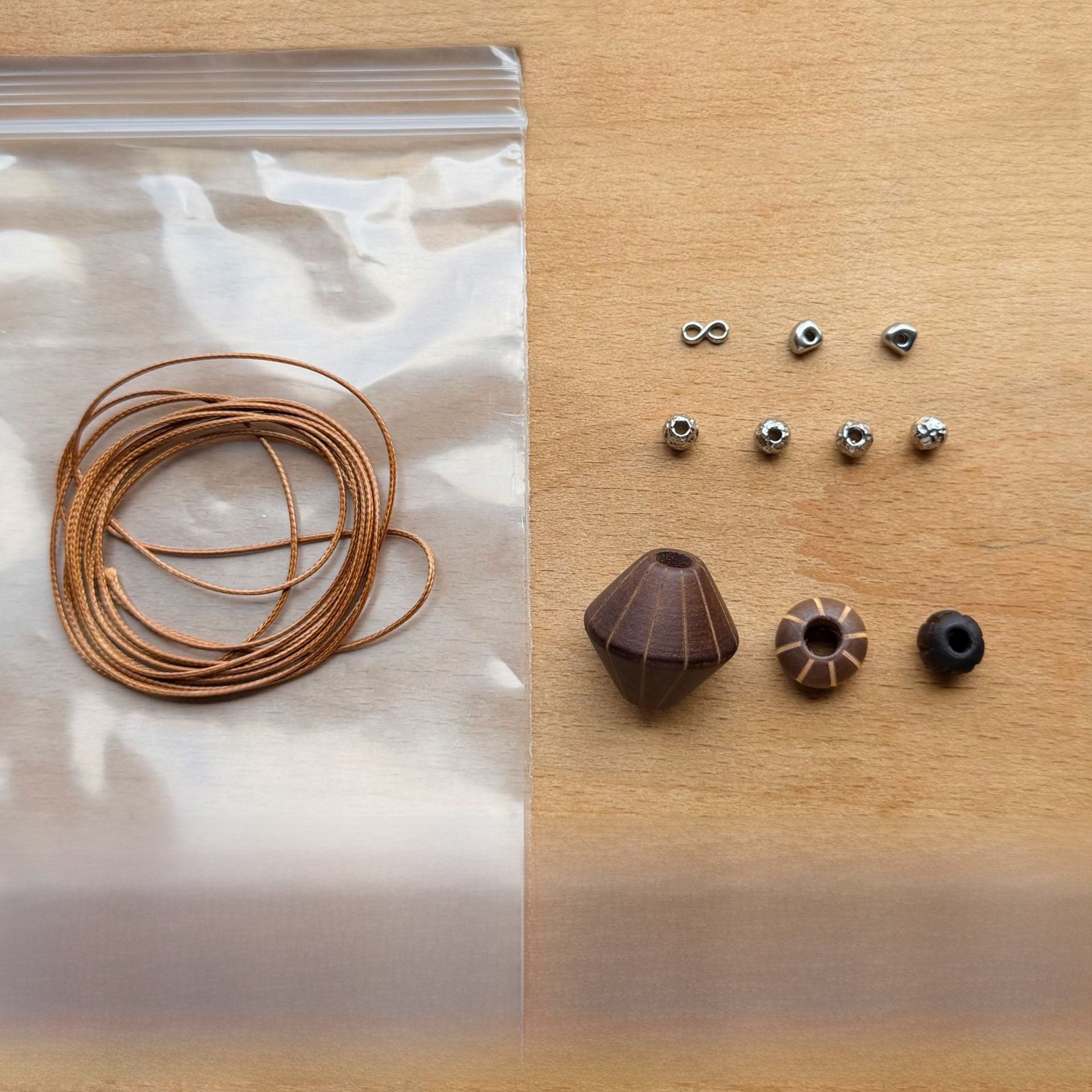 Geometric Wood Pendant For Jewelry Making In Dyed Finish With Retro Style, Ideal Jewelry Accessories