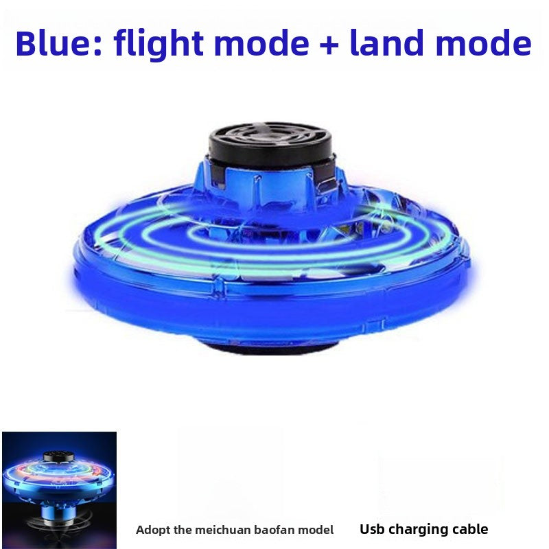 Electroplated Blue LED Ball Toy In Novelty Style, Interactive Sensor Toy