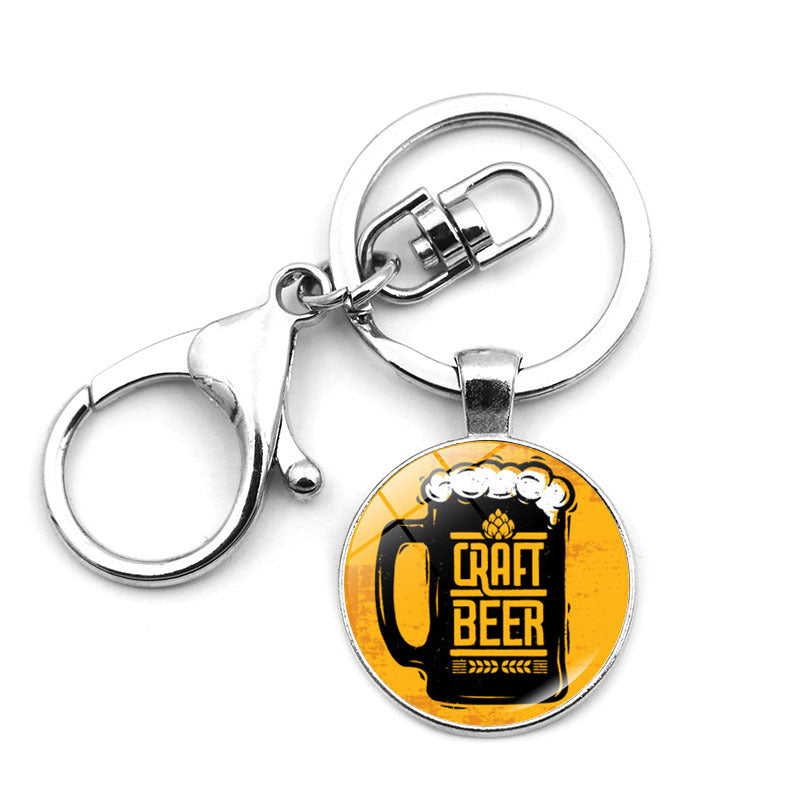 Oktoberfest Lobster Key Chain In Durable Zinc Alloy, Perfect Festival Accessory