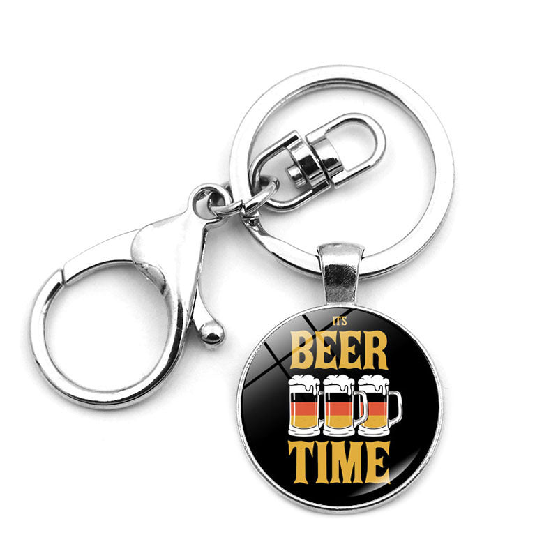Oktoberfest Lobster Key Chain In Durable Zinc Alloy, Perfect Festival Accessory