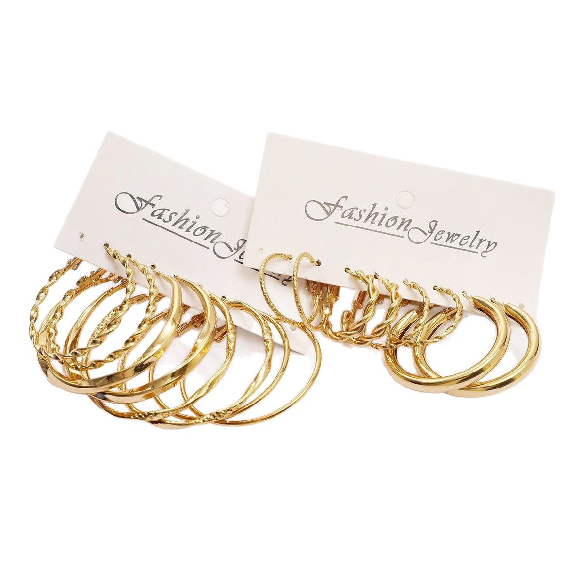 Circle Large Earrings For Unisex Featuring Electroplated Alloy With 304 Stainless Steel Posts In Exaggerated Style