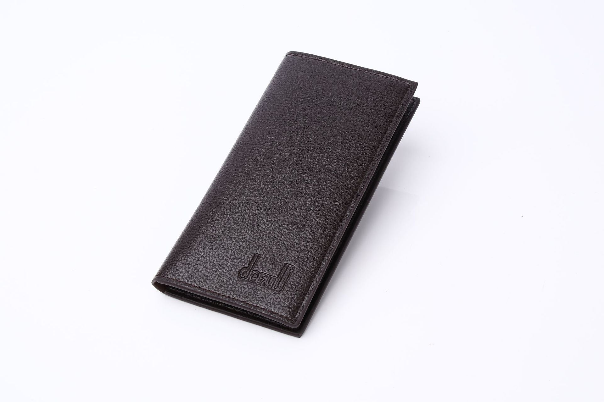 Men's Solid Color PUR Wallet, Lightweight And Durable For Everyday Use